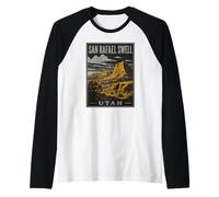 San Rafael Oleaje Utah Camiseta Manga Raglan
