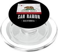 San Ramon California | Cali City, CA USA Ciudad Bandera - PopSockets PopGrip para MagSafe