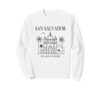 San Salvador El Salvador City Skyline Travel Souvenir Sudadera