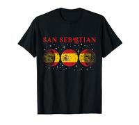 San Sebastián Bandera España Vacaciones España Camiseta