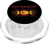 San Sebastián Bandera España Vacaciones España PopSockets PopGrip para MagSafe