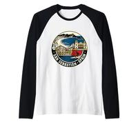 San Sebastián España Viaje Souvenir City Gift Camiseta Manga Raglan