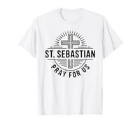 San Sebastián ruega por Nosotros Patrono católico de los Atletas Camiseta