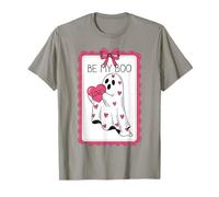 San Valentín Be My Boo Ghost Camiseta
