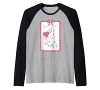 San Valentín Be My Boo Ghost Camiseta Manga Raglan