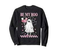 San Valentín Be My Boo Ghost Sudadera
