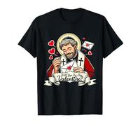 San Valentín Católico San Valentín Día de San Valentín será mi Cristo Camiseta