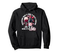 San Valentín Diamond Was A Girls Best Friend Sudadera con Capucha