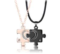 San Valentin Regalo aniversario Pareja Collar, Collares de la Amistad, Mejor Regalo para ti y tu Amante, Personalizados Accesorios de Amistad