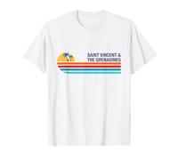San Vicente y Las Granadinas Paisaje Colorido Camiseta