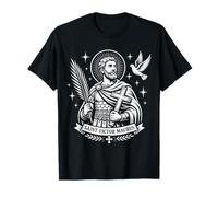 San Víctor Maurus el Moro Santo Católico Romano Confirmación Camiseta
