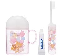 San-X Rilakkuma FE26901 - Juego de pasta de dientes y tazas, diseño de globo