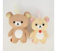 San-X - Rilakkuma & Korilakkuma Bath Sponge Korilakkuma (90×60×125mm)
