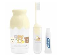 San-X - Rilakkuma Toothbrush Set Yellow 1 set