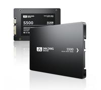 SAN ZANG MASTER Disco duro interno SATA de 2,5 pulgadas, 512 GB, SATA III 6 Gb/s, hasta 500 MB/s de lectura, 450 MB/s de escritura, 3D NAND, compatible con portátiles y de escritorio, S500