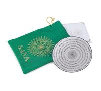 SANA Activador espacial con números Grabovoi y geometría sagrada para protección, placa armonizadora de energía Numerana para abundancia y bienestar