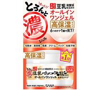 Sana Nameraka Honpo Soy Milk Isoflavone Enrich Moist Gel - 100g (Green Tea Set)