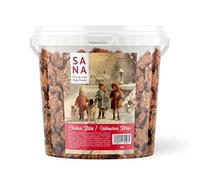 SANA Premium Dog Foods I Estrella de pollo - Estrella de Navidad I 1 kg en cubo I secado al aire y sin cereales
