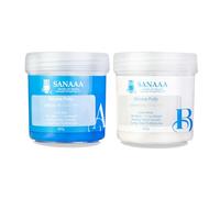 SANAAA Goma de Silicona, kit para hacer moldes de silicona 40A, fácil proporción de mezcla 1:1 para moldes de silicona reutilizables, moldes de resina, jabón (227 + 227 g)