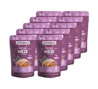 Sanabelle Freshe Mieze - Pollo, 10 Bolsas de 100 g Totalmente reciclables, Comida húmeda al Vapor para Gatos, Comida para Gatos como recién cocinados, una Marca de Alimentos para Mascotas Bosch