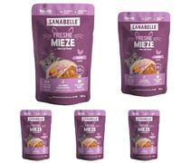 Sanabelle Freshe Mieze - Pollo | Bolsa de 100 g Totalmente reciclable | Comida húmeda al Vapor para Gatos | Comida para Gatos como recién cocinada | Una Marca de Alimentos para Mascotas Bosch