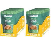 Sanabelle Freshe Mieze - Trucha, Pavo y Pollo, 10 Bolsas de 100 g Totalmente reciclables, Comida húmeda cocida al Vapor para Gatos, Comida para Gatos como recién cocida, una Marca de Alimentos para