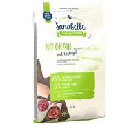 Sanabelle No Grain con las aves de corral | Alimento seco para gatos nutricionalmente sensibles | 10 kg (Paquete de 1)