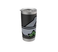Sanación ayurvédica con Ayurveda Dosha Vaso térmico de acero inoxidable de doble pared