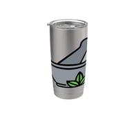Sanación ayurvédica con Ayurveda Dosha Vaso térmico de acero inoxidable de doble pared