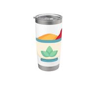 Sanación ayurvédica con Ayurveda Dosha Vaso térmico de acero inoxidable de doble pared