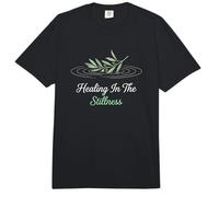 Sanación en la quietud Meditación Espiritual Cristiana Comfort Colors Adult Heavyweight T-Shirt