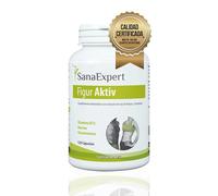 SanaExpert Figur Aktiv - Suplemento Natural con Konjac y Vitamina B12 - Sensación de Saciedad - 120 Cápsulas - Fabricado en Alemania