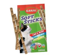 SANAL CAT STICKS CORDERO&ARROZ