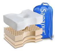 Sanapur Original Pillow 4.0 - Clima Version - Orthopaedic Side Sleeper Pillow Made in Germany with Talalay Latex/Soft Foam