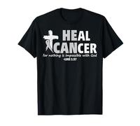 Sanar el cáncer por Nada es Imposible para Dios. Camiseta