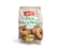 Sanavi Roscos Avena Manzana Bio 150 g