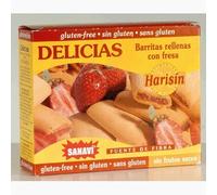 Sanavi - Sanavi Delicias de Fresa Barritas - 150gm