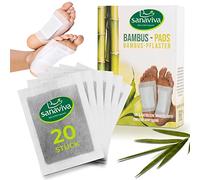 sanaviva® Tiritas de bambú con vinagre de bambú y turmalina, 20 unidades