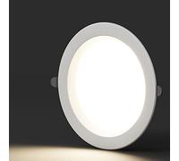SANBDDLYY 5W-18W Luces empotradas regulables Luz de techo 2,5 a 6, pulgadas Lámpara empotrada for sala estar Uso cocina Iluminación ultrafina(12w)