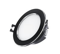 SANBDDLYY 7W Luz descendente ultrafina 2,5 pulgadas/3, pulgadas de techo 3CCT Iluminación empotrada regulable disco oblea(B)