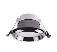 SANBDDLYY Downlight de luz Techo LED Aluminio Dorado 5 W, 7, Accesorio iluminación empotrable y Moderno, Ajustable con Temperatura Tres Colores for Pasillo(1,7W)