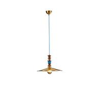 SANBDDLYY E27 Lámpara de madera maciza minimalista escandinavo Nogal negro Comedor Estilo japonés Lámparas colgantes latón vintage for bar Mesa comedor Isla cocina(26 * 31cm)