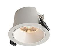 SANBDDLYY Foco de techo LED empotrable acento for interiores, redondo 3,35 pulgadas, luces imagen 7 W y mini focos for sala estar dormitorio(Warm light)