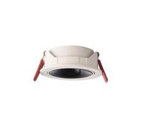 SANBDDLYY Focos empotrables LED Globo ocular ajustable Iluminación empotrable ultrafina 5W, 7W, 10W, 12W Luz de techo direccional, Foco seleccionable(Neutral light,10W)