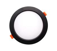 SANBDDLYY Focos empotrables sin Can, focos LED de 2,5 a 8 Pulgadas, luz Techo, Panel actualización, iluminación empotrada W-24 W for Uso Industrial y Comercial(7W,Neutral light)