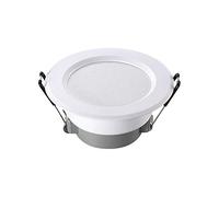 SANBDDLYY Iluminación empotrable LED 3W/5W/9W/12W seleccionable 4000K/5000K luz empotrada direccional de techo iluminación restaurante(3w,White light)