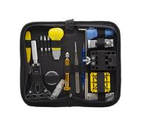 SANCAK 185 PCS Watch Repair Herramientas de reparación de barra de primavera Juego de herramientas Batería Kit de herramientas de reemplazo de batería Reloj Reloj Banda Enlace Pin Removedor Set piezas