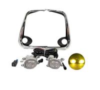 SANCAK Embellecedor Cromado Con Arnés Cubierta Cableado Rejilla Luces Antiniebla LED Delanteras Para Toyota Para Corolla Para Altis 2019-2021 Antiniebla Delantero(Yellow full set)