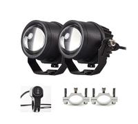 SANCAK Faros De Motocicleta Accesorios Para Motocicleta Foco LED 60W Faro Auxiliar Luz Conducción Motocicletas Bicicletas Para ATV Trabajo Haz Alto/bajo(Set 1)