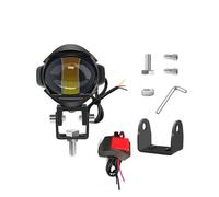 SANCAK Faros De Motocicleta Foco Para Motocicleta Faros Antiniebla 200W Accesorios Para Todoterreno Lámpara Asistida Camión Para ADV GS LED Auxiliar 12V 24V Coche(007-1 Light)